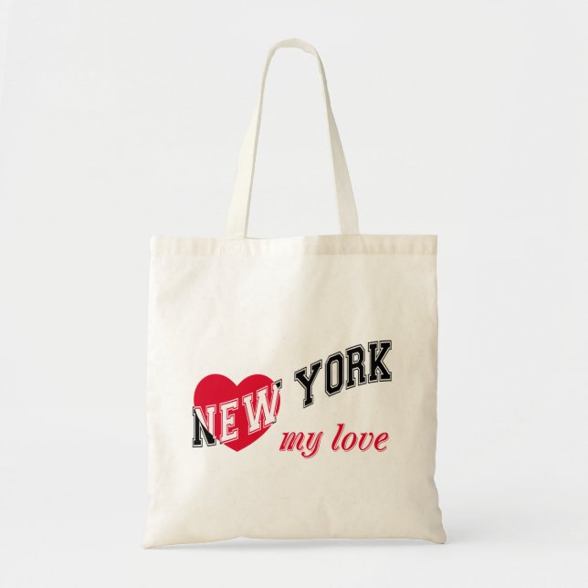 New York meine Liebe Tragetasche (Vorne)