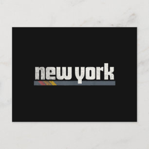 New York Men Women Gift Feiertagspostkarte