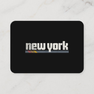 New York Men Women Gift Visitenkarte