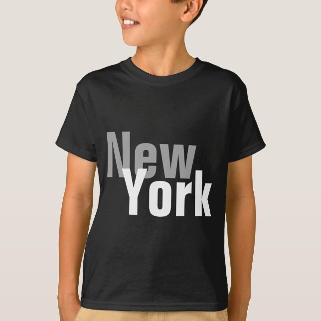 New York Mens Basic Dark _1  T-Shirt (Vorderseite)