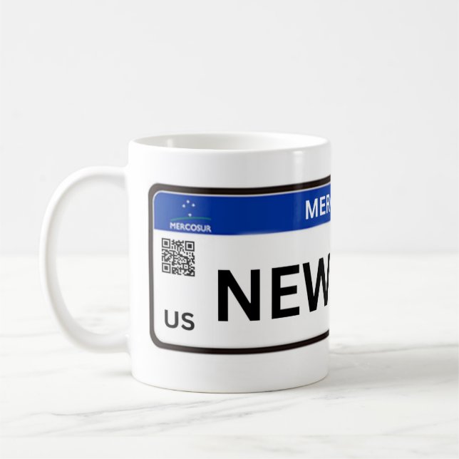 New York Mercosur Kaffeetasse (Links)