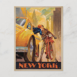 New York Minute Postkarte
