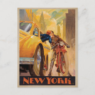 New York Minute Postkarte