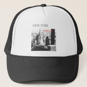 New York mit Liebe Truckerkappe