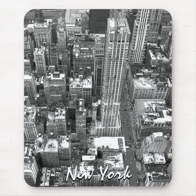 New York Mousepad Cityscape New York City Geschenk (Vorne)