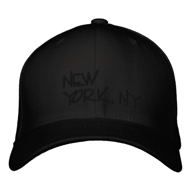 New York, N.Y. / bestickter Hut (Vorderseite)