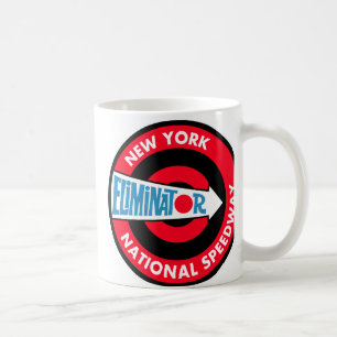 New York National Speedway Vintage Schild Kaffeetasse