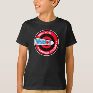 New York National Speedway Vintage Schild T-Shirt