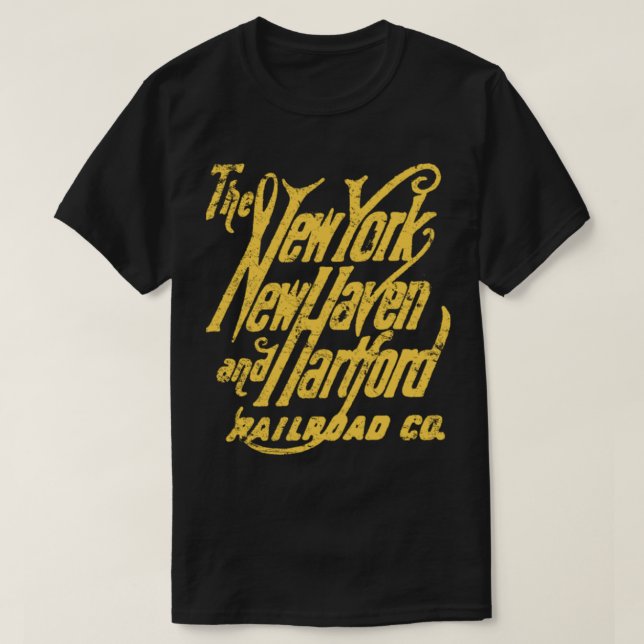 New York New Haven and Hartford Railroad T-Shirt (Design vorne)