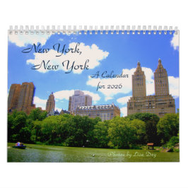 New York, New York Ein Kalender für 2026