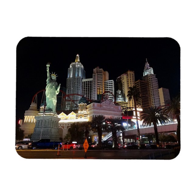 New York - New York Hotel #4 Magnet (Horizontal)