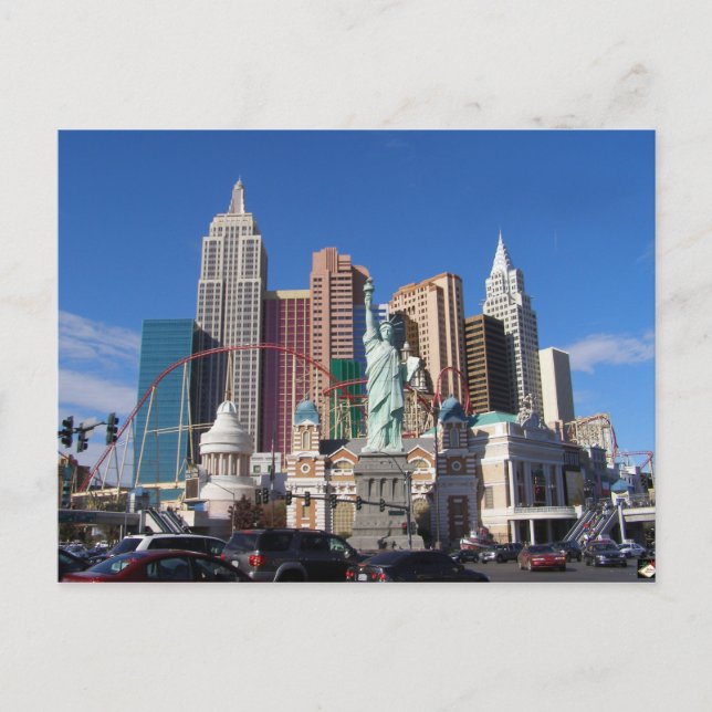 New York New York Las Vegas Picture Postcards Postkarte (Vorderseite)