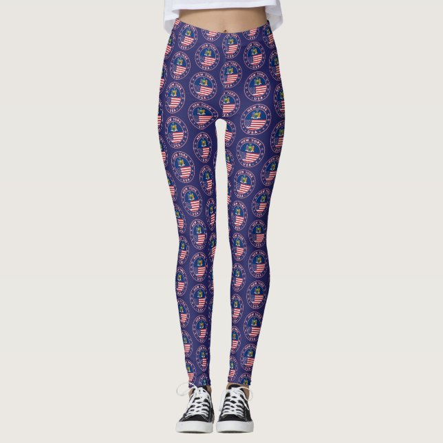 New York, New York, legging, t-shirt, Leggings (Vorderseite)