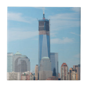 New York, New York. Manhattan City Skyline Fliese