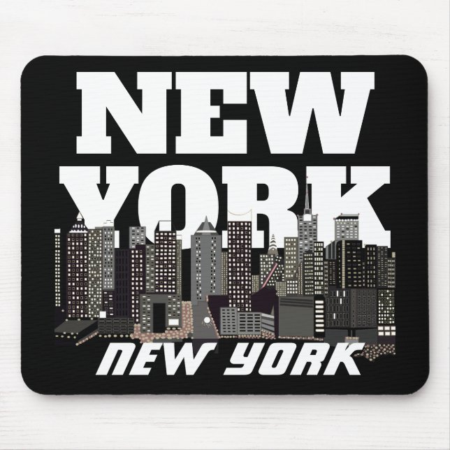 New York New York Mouse Pad Mousepad (Vorne)