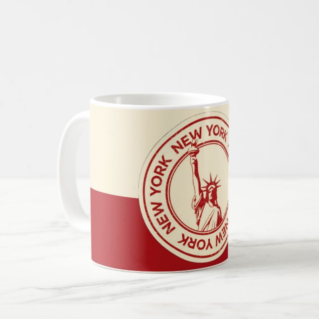 New York New York Tasse (Vorderseite Links)