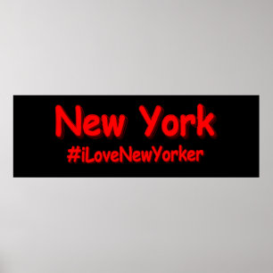 "New York" Niedliches Design. Jetzt kaufen Poster