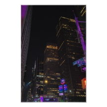 New York Nights – Beleuchtete Skyline-Fotografie