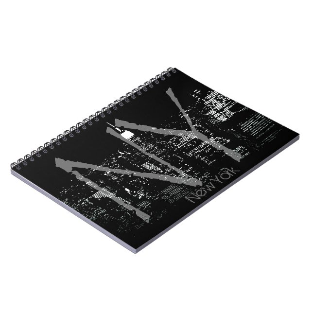 New York Notebook Cool NYC Souvenir Journal Notizblock (Linke Seite)