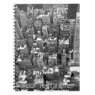 New York Notebook Personalisiert NY Souvenir Journ Notizblock