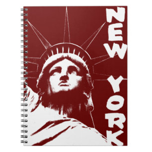 New York Notebook Statue of Liberty Journals Gesch Notizblock