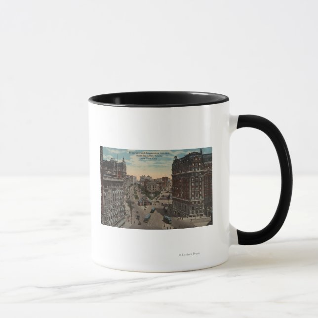 New York, NY - Broadway & Amsterdam Avenue Tasse (Rechts)