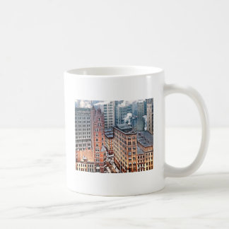 New York NY - Cluster of Skyscrapers c1900 Kaffeetasse