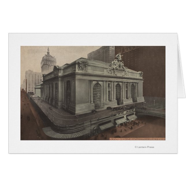 New York, NY - Grand Central Station View (Vorderseite (Horizontal))
