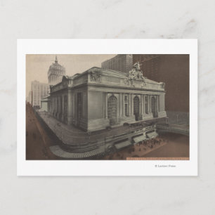 New York, NY - Grand Central Station View Postkarte