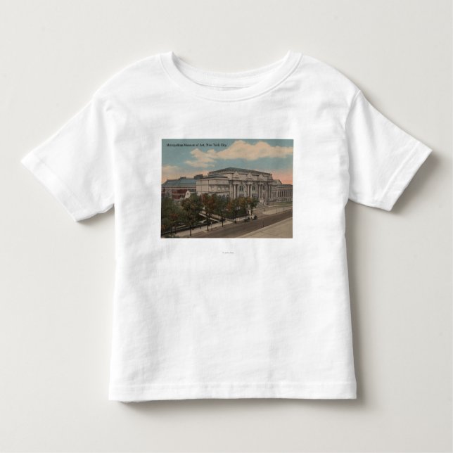 New York, NY - StadtKunstmuseum Kleinkind T-shirt (Vorderseite)