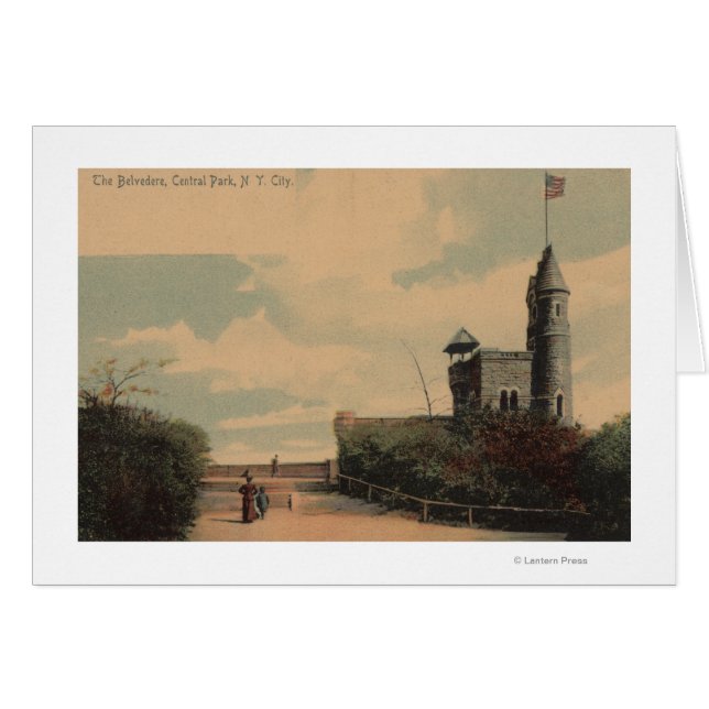 New York, NY - The Belvedere in Central Park (Vorderseite (Horizontal))