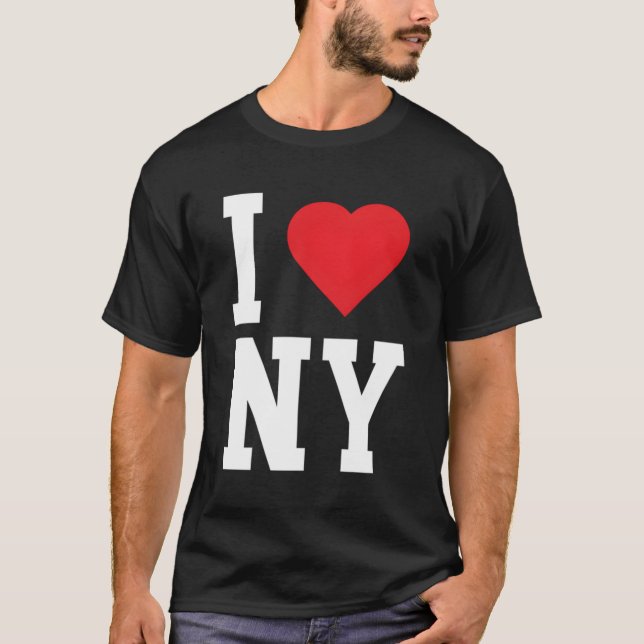 New York Ny Throwback He T-Shirt (Vorderseite)