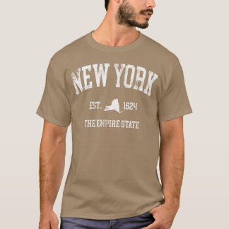 new york nyc ny new york city Vintage City Mädchen T-Shirt