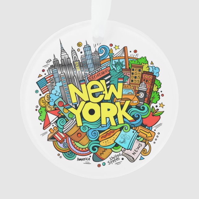 NEW YORK ORNAMENT (Vorderseite)