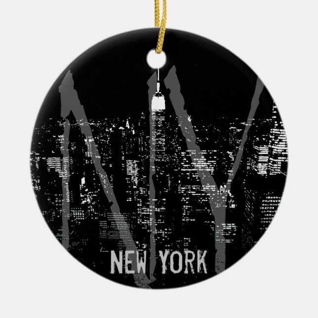 New York Ornament New York Souvenir Dekoration (Vorne)