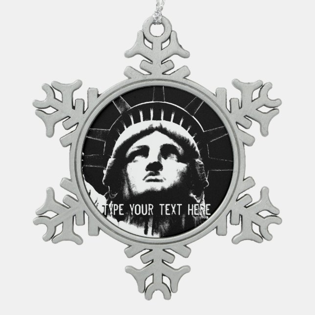 New York Ornament Personalisiert New York Souvenir (Vorderseite)