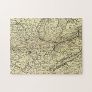 New York, Pennsylvania und Ohio Railroad Puzzle