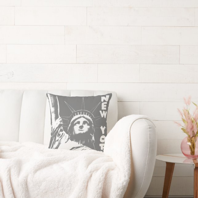 New York Pillow NY City Souvenir NY Throw Pillows Kissen (Liege)