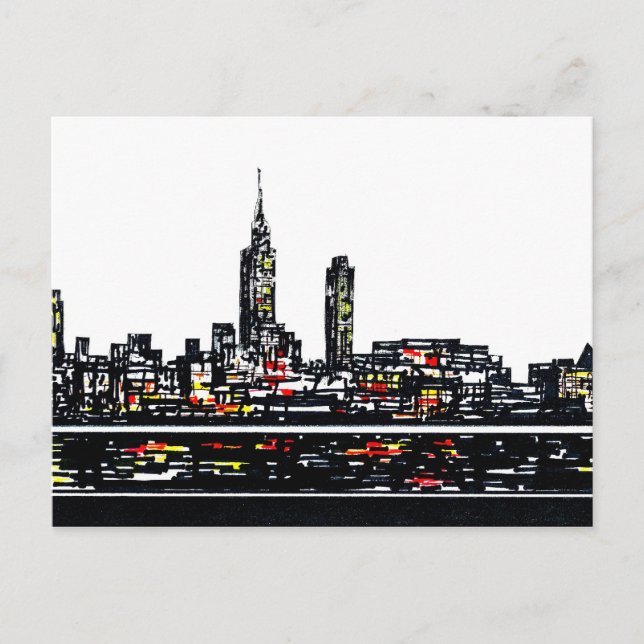 New York Post Card Postkarte (Vorderseite)