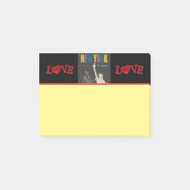 New York Post-It-Notes Post-it Klebezettel (Vorderseite)