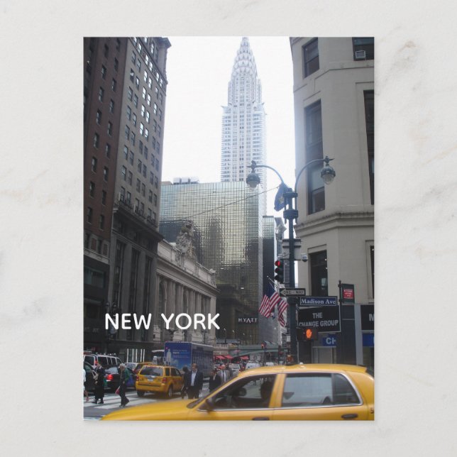 New York Postcard Postkarte (Vorderseite)