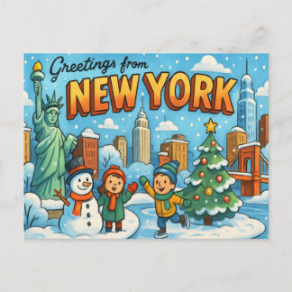 NEW YORK Postcard Postkarte