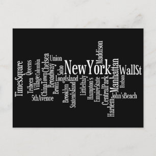 New York Postcard Postkarte