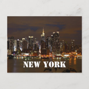 New York Postcard Postkarte