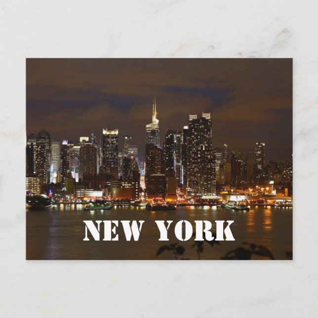 New York Postcard Postkarte (Vorderseite)
