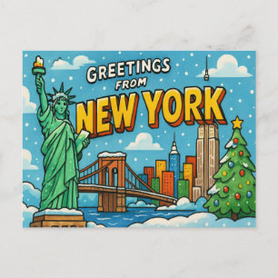 NEW YORK Postcard Postkarte