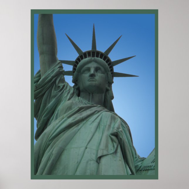New York Poster Statue of Liberty New York Print (Vorne)