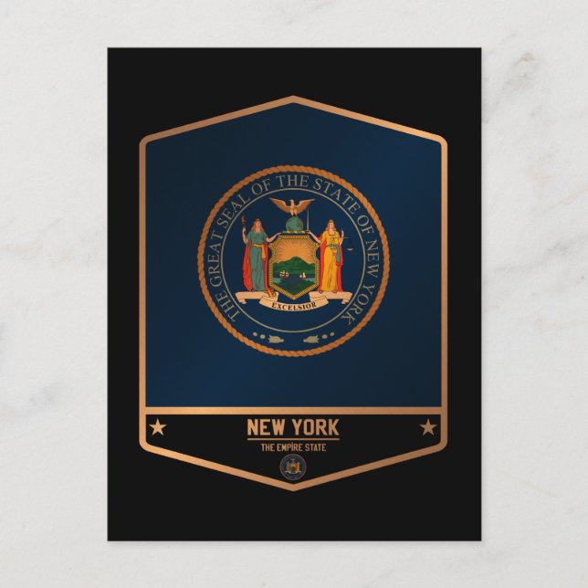 New York Postkarte (Vorderseite)