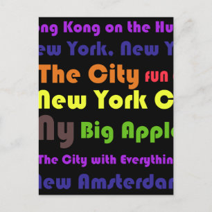 New York Postkarte