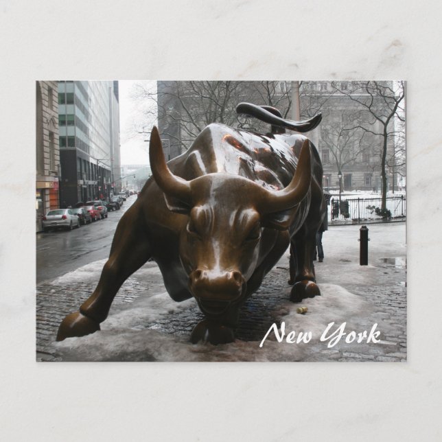 New York Postkarte (Vorderseite)